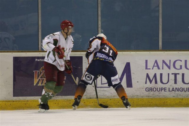 Photo hockey match Montpellier  - Cergy-Pontoise le 14/03/2009