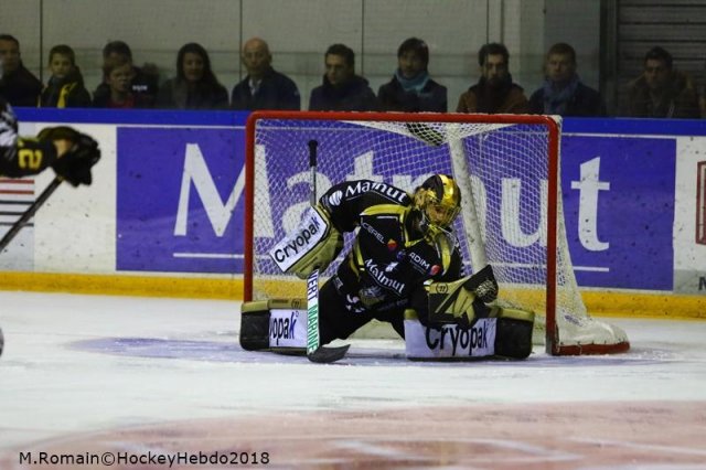 Photo hockey match Rouen - Grenoble  le 04/12/2018