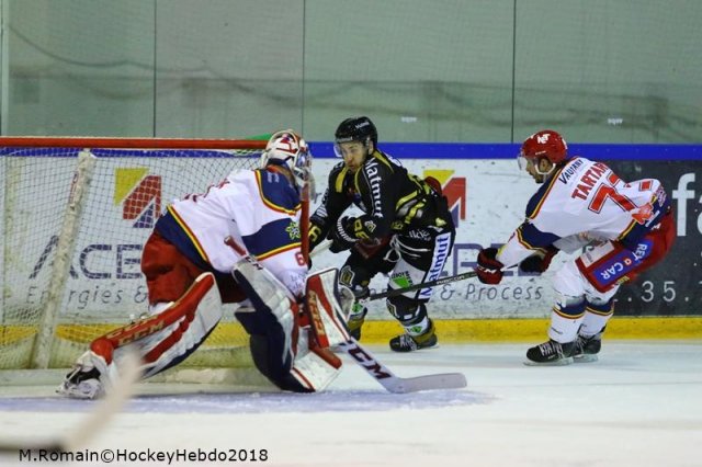 Photo hockey match Rouen - Grenoble  le 04/12/2018