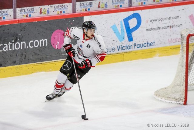 Photo hockey match Amiens  - Bordeaux le 04/12/2018
