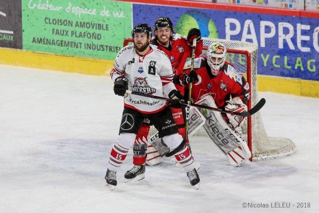 Photo hockey match Amiens  - Bordeaux le 04/12/2018