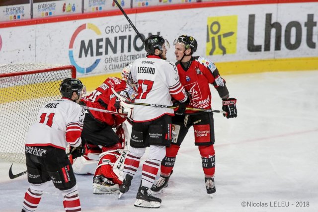 Photo hockey match Amiens  - Bordeaux le 04/12/2018