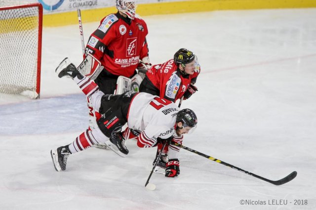 Photo hockey match Amiens  - Bordeaux le 04/12/2018