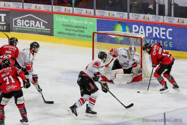 Photo hockey match Amiens  - Bordeaux le 04/12/2018