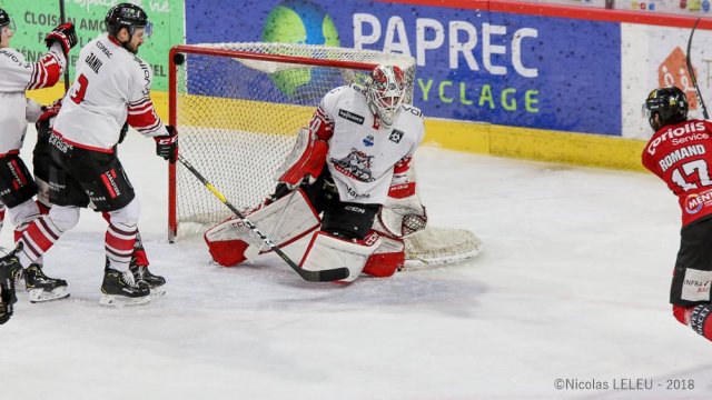 Photo hockey match Amiens  - Bordeaux le 04/12/2018