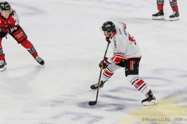 Photo hockey match Amiens  - Bordeaux le 04/12/2018