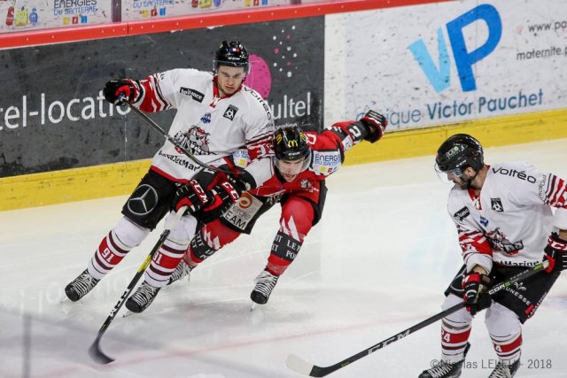 Photo hockey match Amiens  - Bordeaux le 04/12/2018