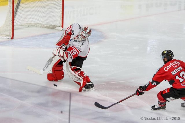 Photo hockey match Amiens  - Bordeaux le 04/12/2018