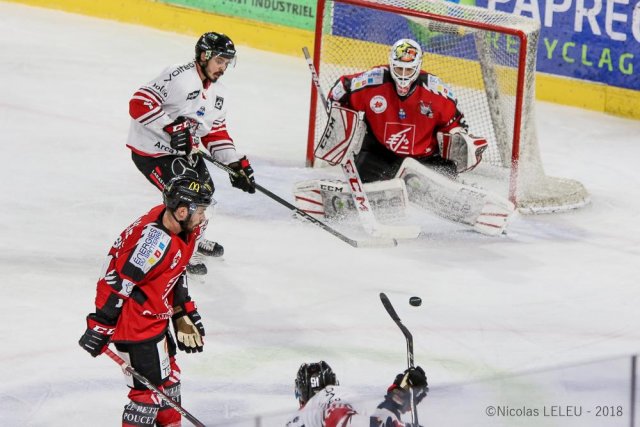 Photo hockey match Amiens  - Bordeaux le 04/12/2018