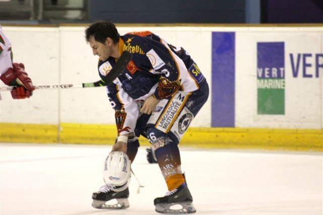 Photo hockey match Montpellier  - Cergy-Pontoise le 14/03/2009