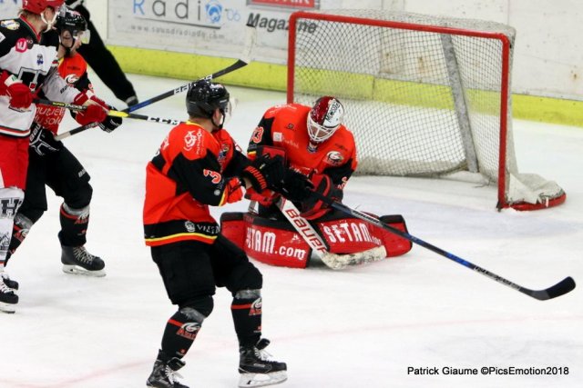 Photo hockey match Nice - Anglet le 04/12/2018