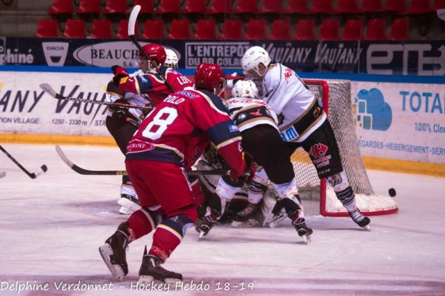 Photo hockey reportage U20 - Grenoble vs HC74.