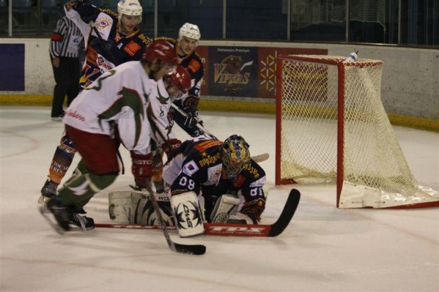 Photo hockey match Montpellier  - Cergy-Pontoise le 14/03/2009