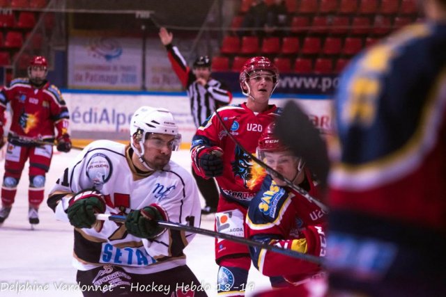 Photo hockey reportage U20 - Grenoble vs HC74.