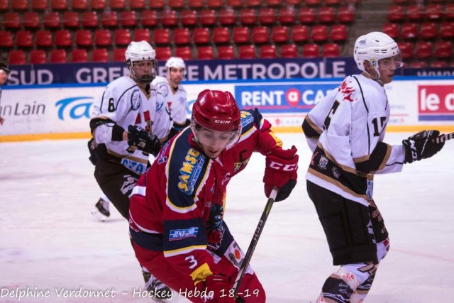 Photo hockey reportage U20 - Grenoble vs HC74.