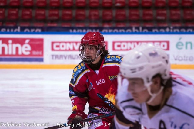 Photo hockey reportage U20 - Grenoble vs HC74.