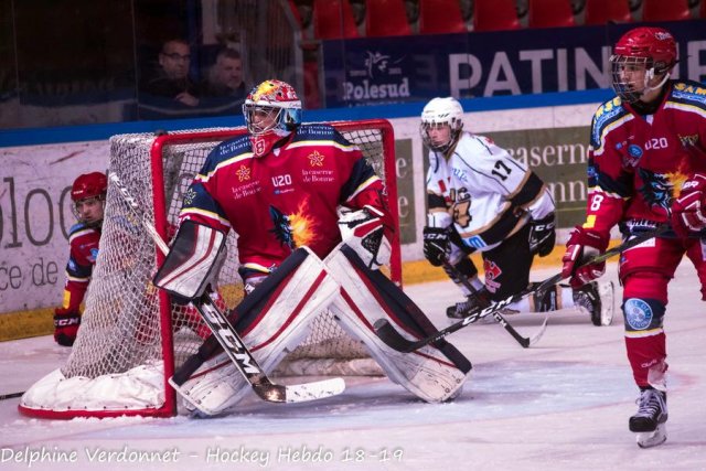 Photo hockey reportage U20 - Grenoble vs HC74.