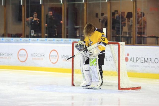 Photo hockey match Lyon - Strasbourg  le 06/12/2018