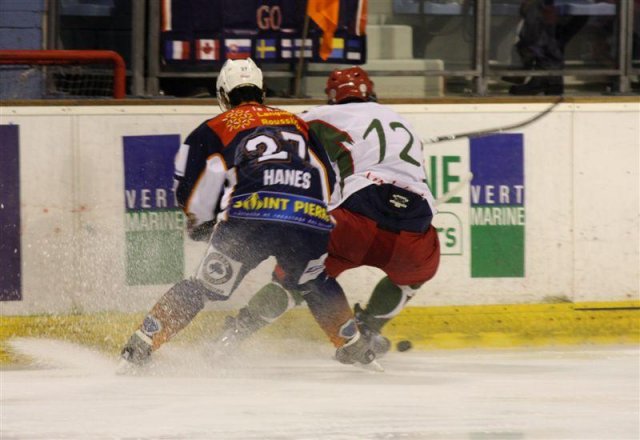 Photo hockey match Montpellier  - Cergy-Pontoise le 14/03/2009