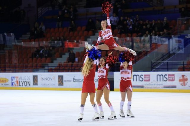 Photo hockey match Lyon - Strasbourg  le 06/12/2018