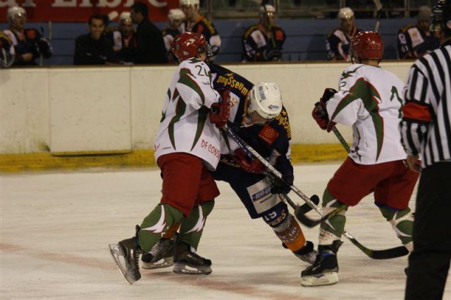 Photo hockey match Montpellier  - Cergy-Pontoise le 14/03/2009