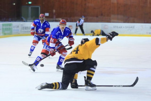 Photo hockey match Lyon - Strasbourg  le 06/12/2018