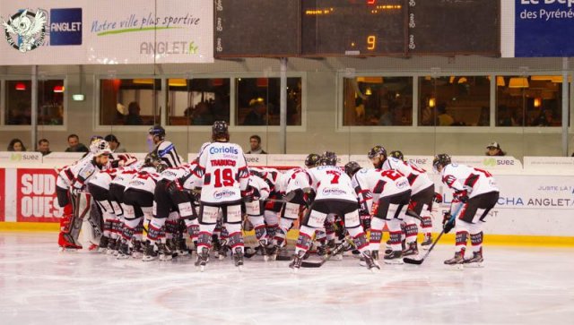 Photo hockey match Anglet - Amiens  le 07/12/2018
