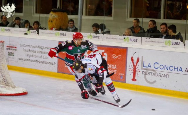 Photo hockey match Anglet - Amiens  le 07/12/2018