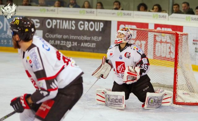 Photo hockey match Anglet - Amiens  le 07/12/2018