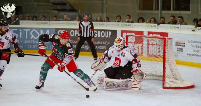 Photo hockey match Anglet - Amiens  le 07/12/2018