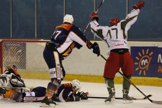 Photo hockey match Montpellier  - Cergy-Pontoise le 14/03/2009