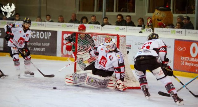 Photo hockey match Anglet - Amiens  le 18/12/2018
