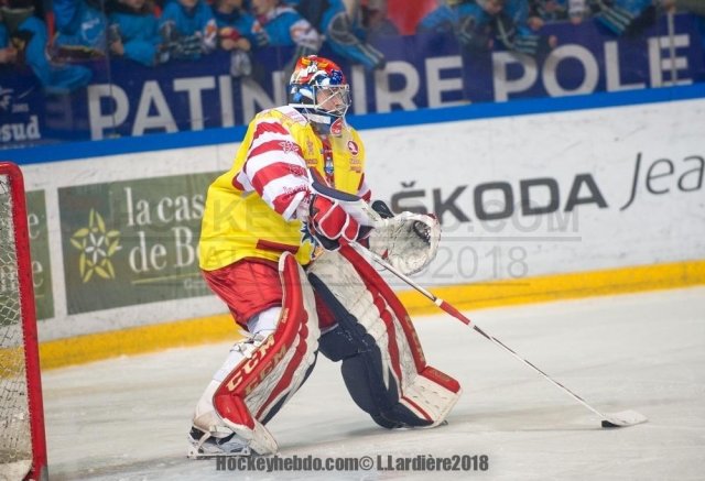 Photo hockey match Grenoble  - Chamonix  le 21/12/2018
