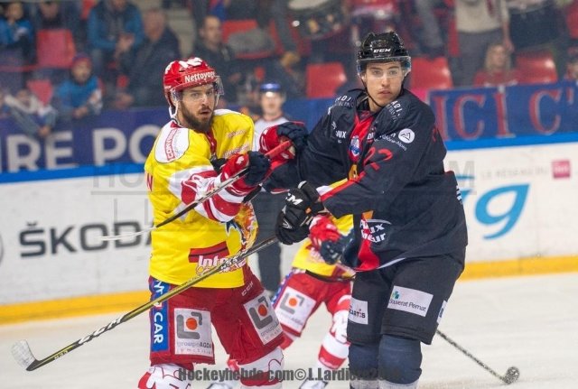 Photo hockey match Grenoble  - Chamonix  le 21/12/2018