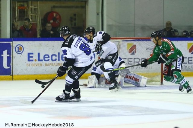Photo hockey match Rouen - Gap  le 23/12/2018