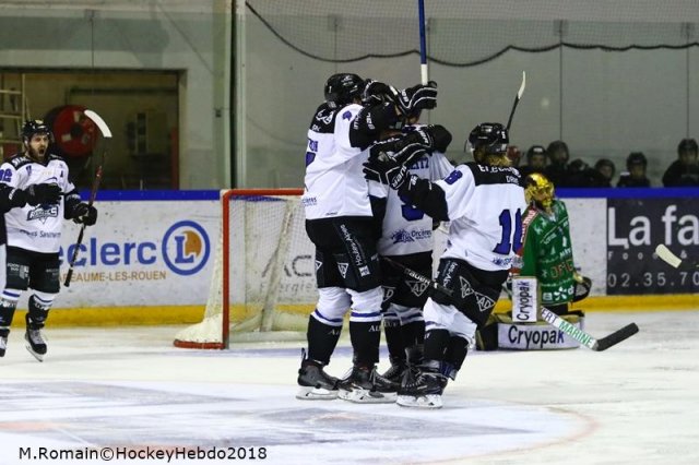 Photo hockey match Rouen - Gap  le 23/12/2018