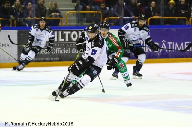 Photo hockey match Rouen - Gap  le 23/12/2018