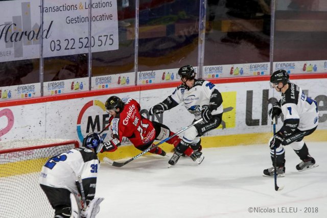 Photo hockey match Amiens  - Gap  le 21/12/2018