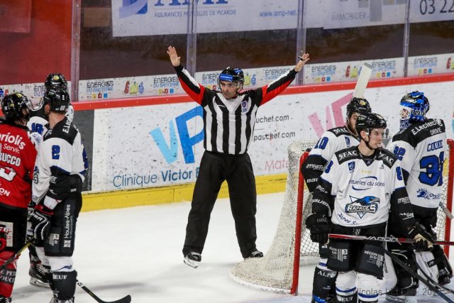 Photo hockey match Amiens  - Gap  le 21/12/2018