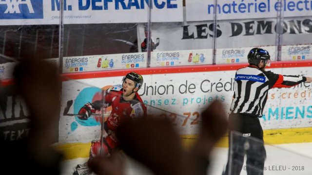 Photo hockey match Amiens  - Gap  le 21/12/2018