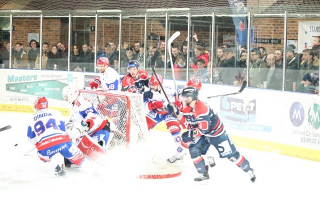 Photo hockey match Angers  - Lyon le 23/12/2018