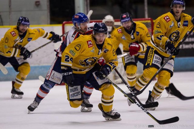 Photo hockey match Clermont-Ferrand - Villard-de-Lans le 22/12/2018