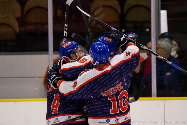 Photo hockey match Clermont-Ferrand - Villard-de-Lans le 22/12/2018