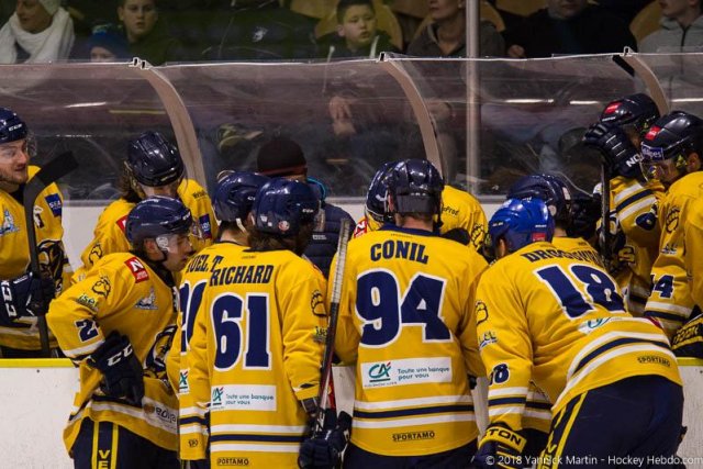 Photo hockey match Clermont-Ferrand - Villard-de-Lans le 22/12/2018