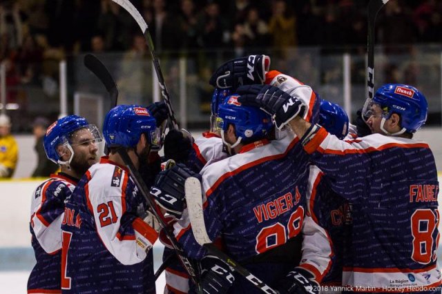 Photo hockey match Clermont-Ferrand - Villard-de-Lans le 22/12/2018