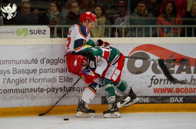 Photo hockey match Anglet - Grenoble  le 23/12/2018