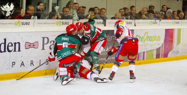 Photo hockey match Anglet - Grenoble  le 23/12/2018
