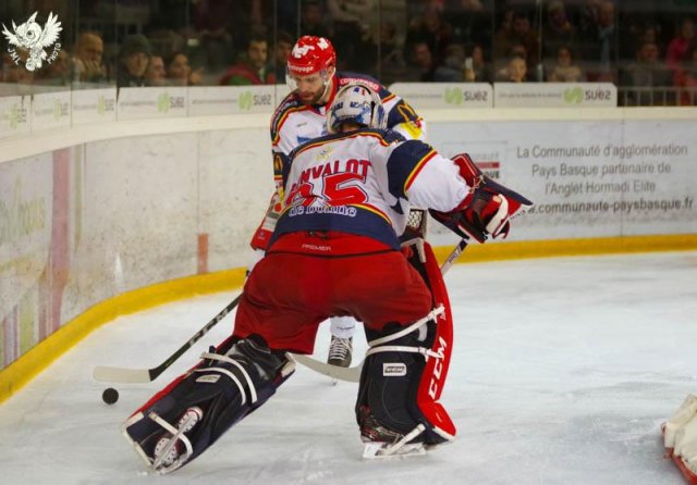 Photo hockey match Anglet - Grenoble  le 23/12/2018