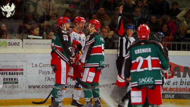 Photo hockey match Anglet - Grenoble  le 23/12/2018