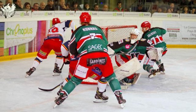 Photo hockey match Anglet - Grenoble  le 23/12/2018
